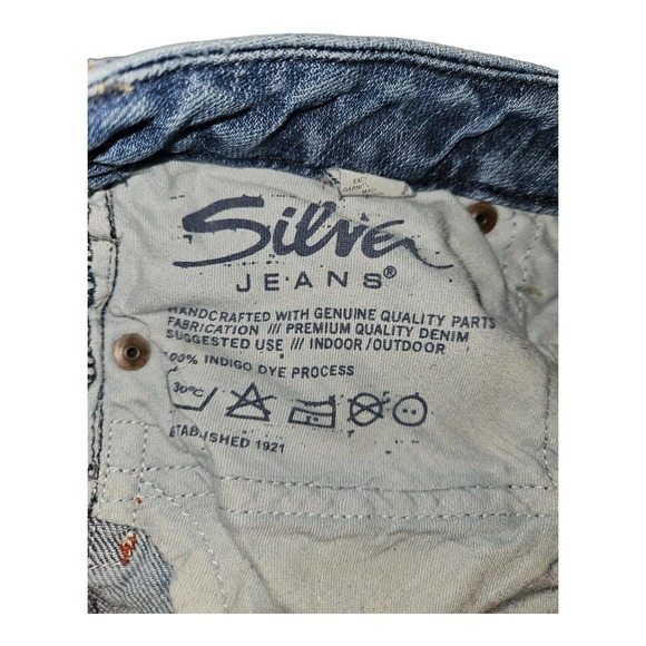 Silver Amie Blue Jeans Women's Size 28 - Picture 14 of 14